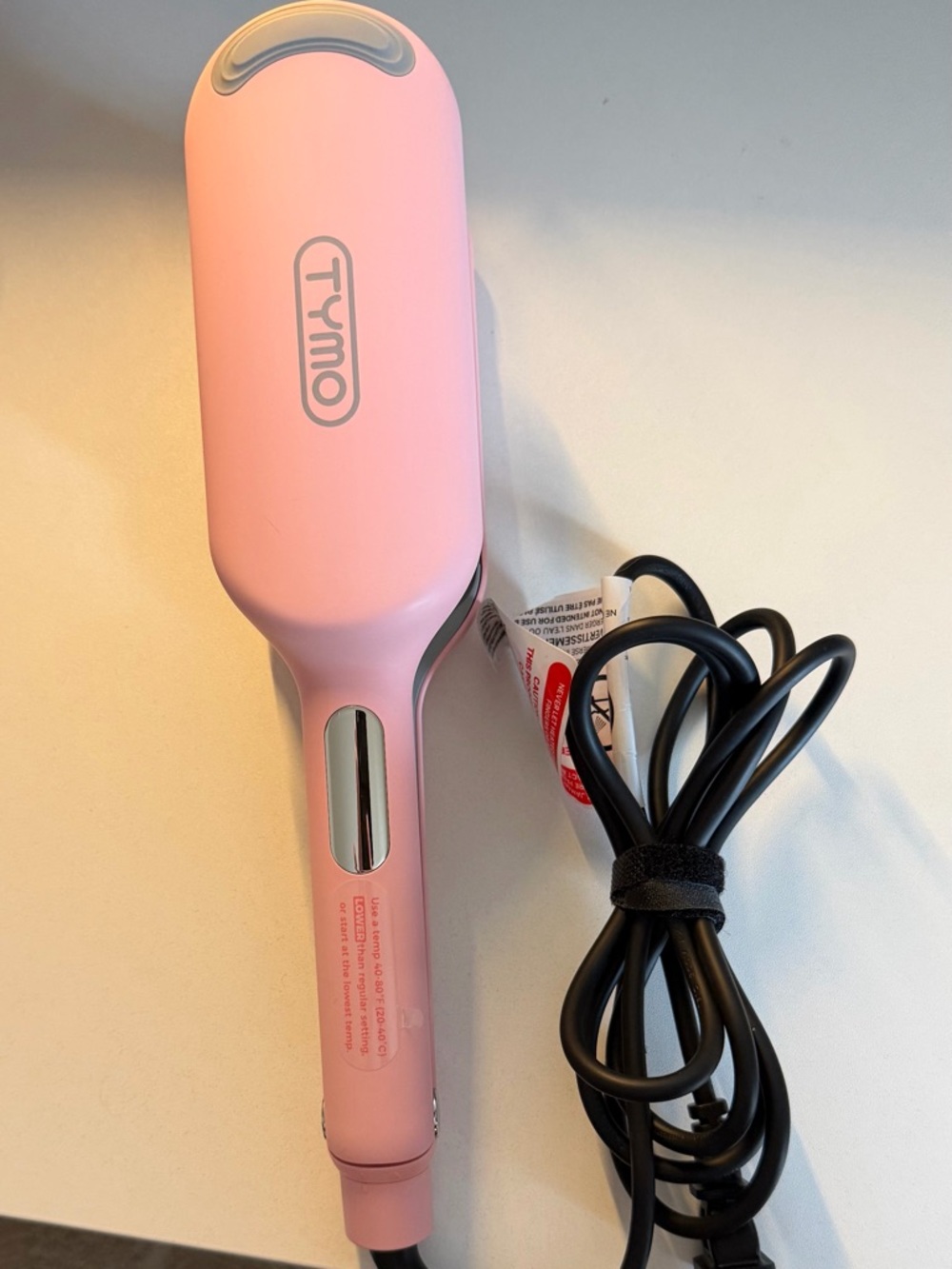 Blush Pink Rovy 1.25" Natural, Beach Hair Waver